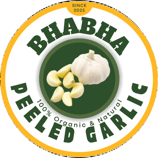 Bhabha Peeled Garlic seal